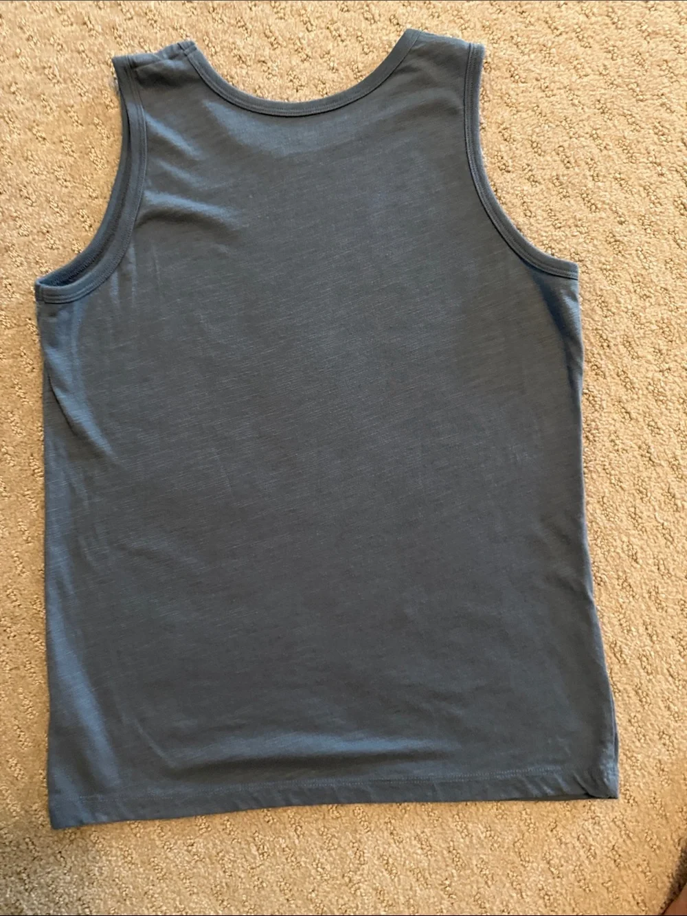 OshKosh B'gosh Navy Tank with Teal Floral Band